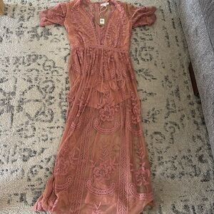NWT Boho Lace Dress